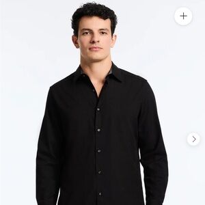 Robert Graham Men's Black Casual Button Down Shirt
